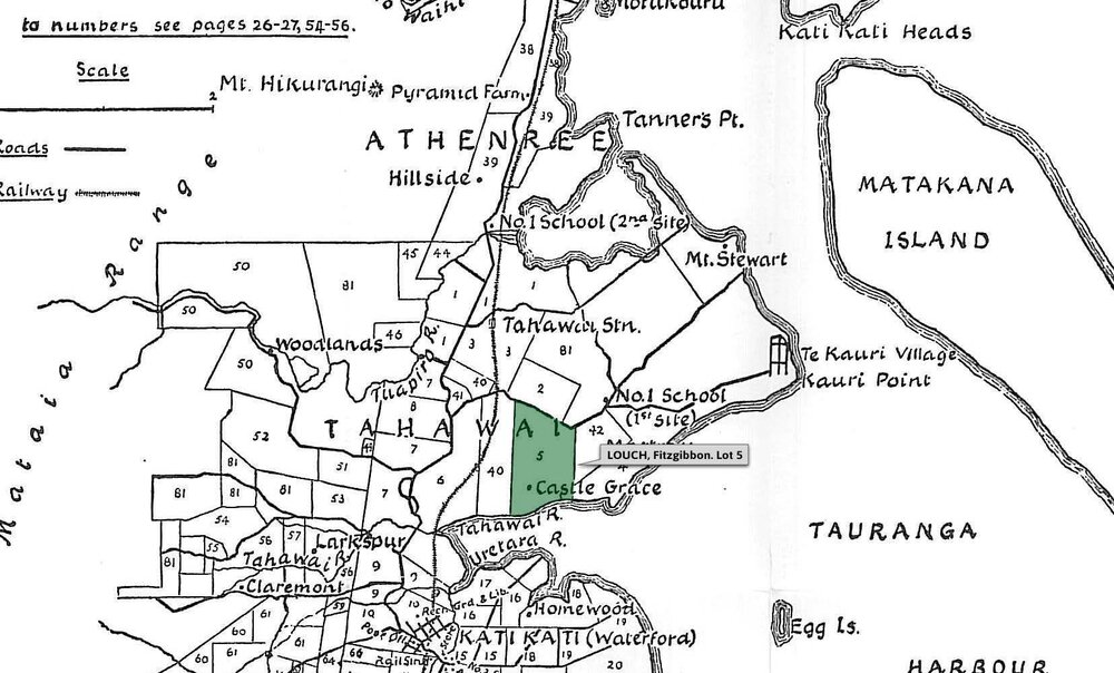 SETTLER LOUCH, Fitzgibbon. Lot 5 Tahawai Settlement