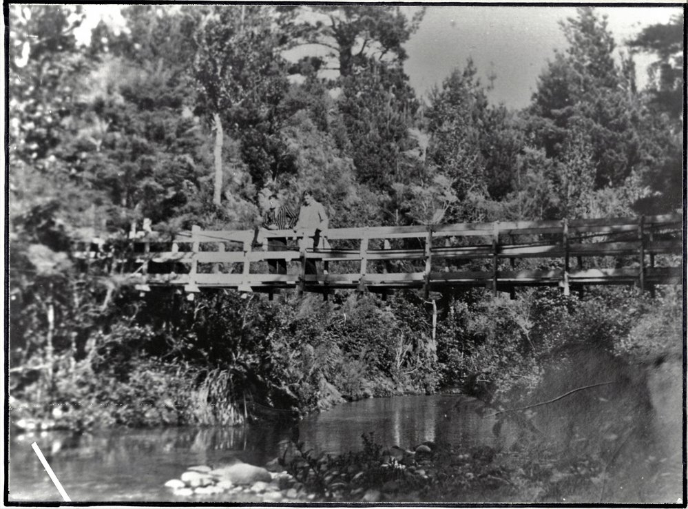 Sapphire Hot Springs bridge