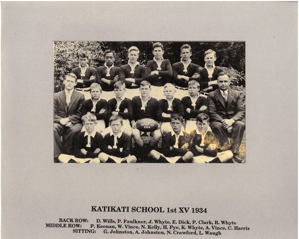 Katikati School 1st XV 1934
