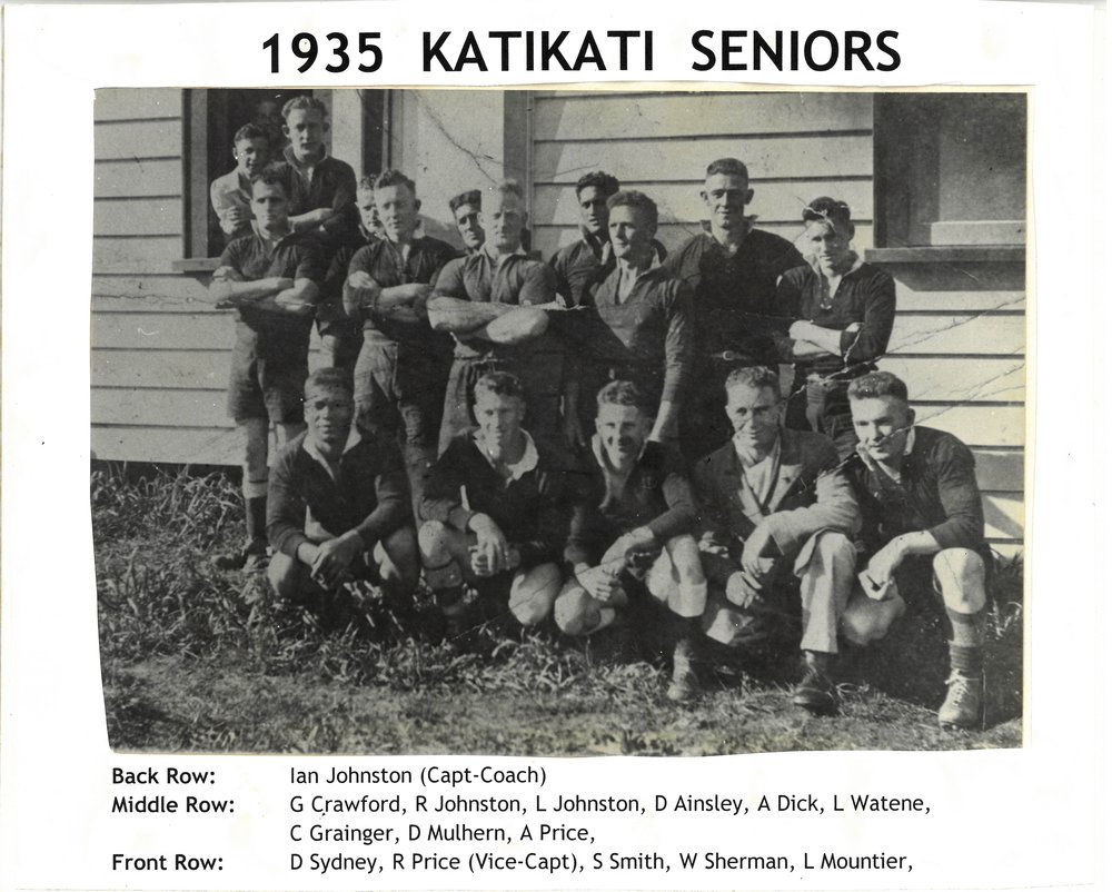 1935 Katikati Seniors