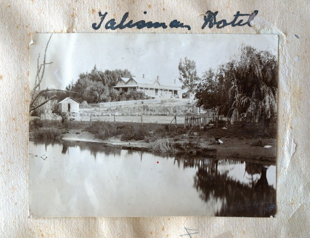 Talisman Hotel from the Uretara River in Katikati
