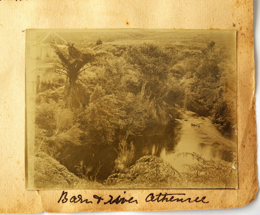 Barn and river (DUPLICATE)