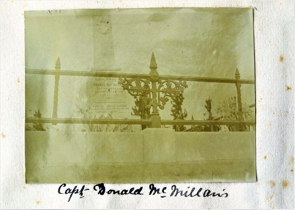 The grave of Captain Donald Macmillan