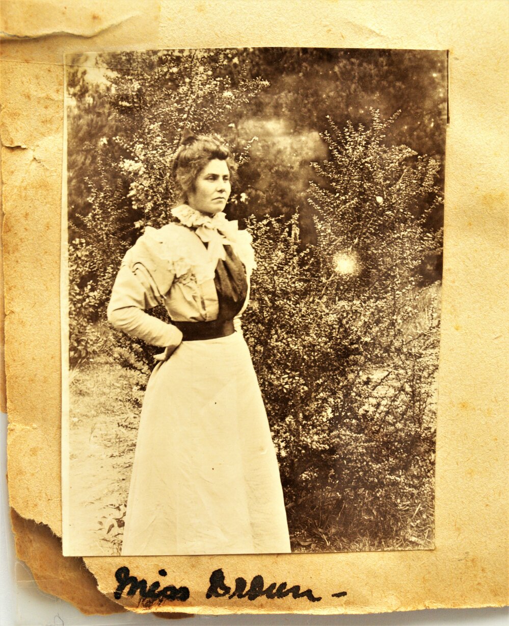 Miss Brown at Katikati