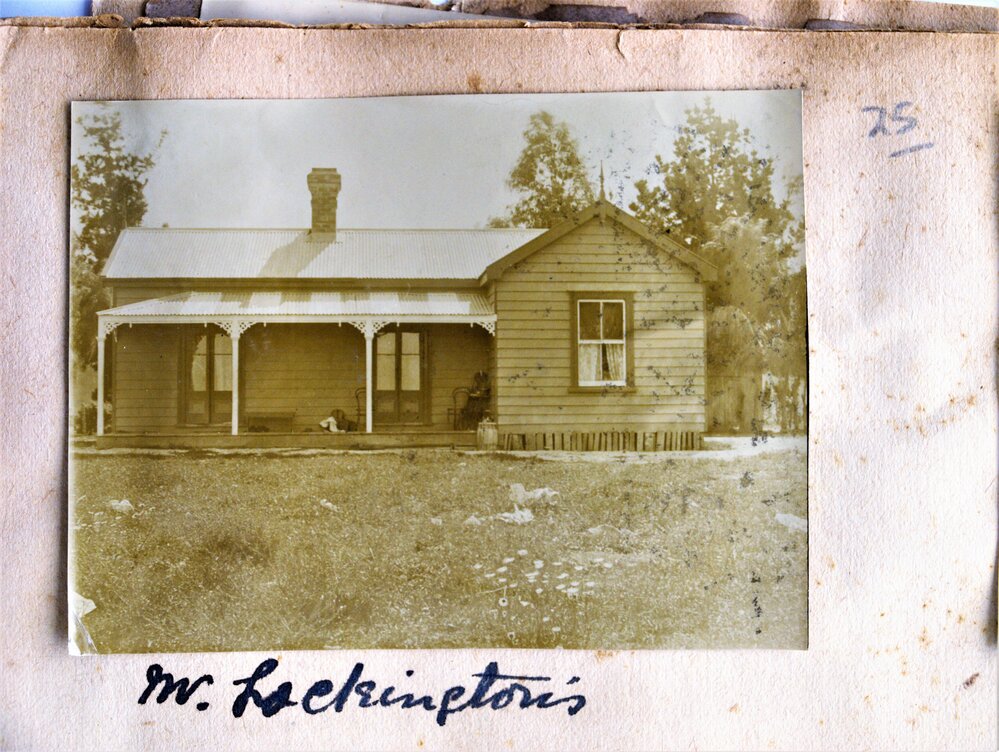 The Lockington home at Katikati (est. 1878)