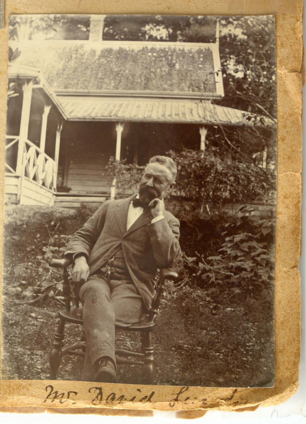 David Lundon at Katikati.