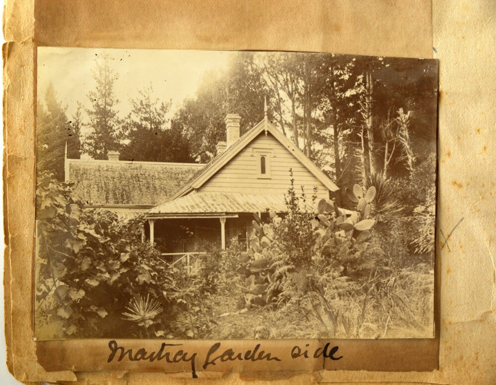 Matray House from the garden