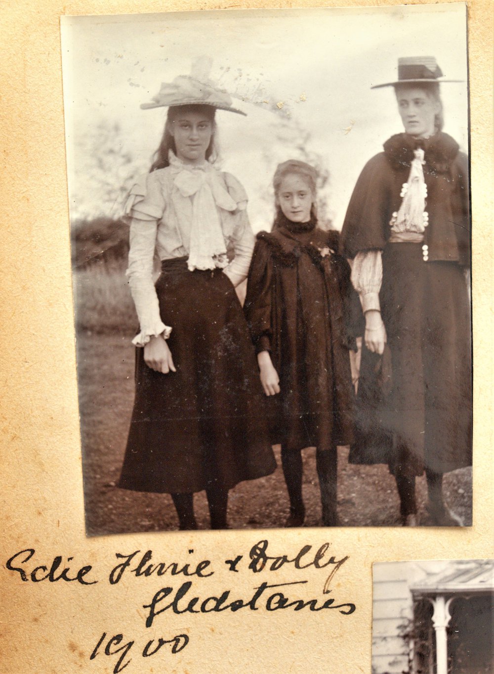 Edie, Florry and Dolly Gledstanes.