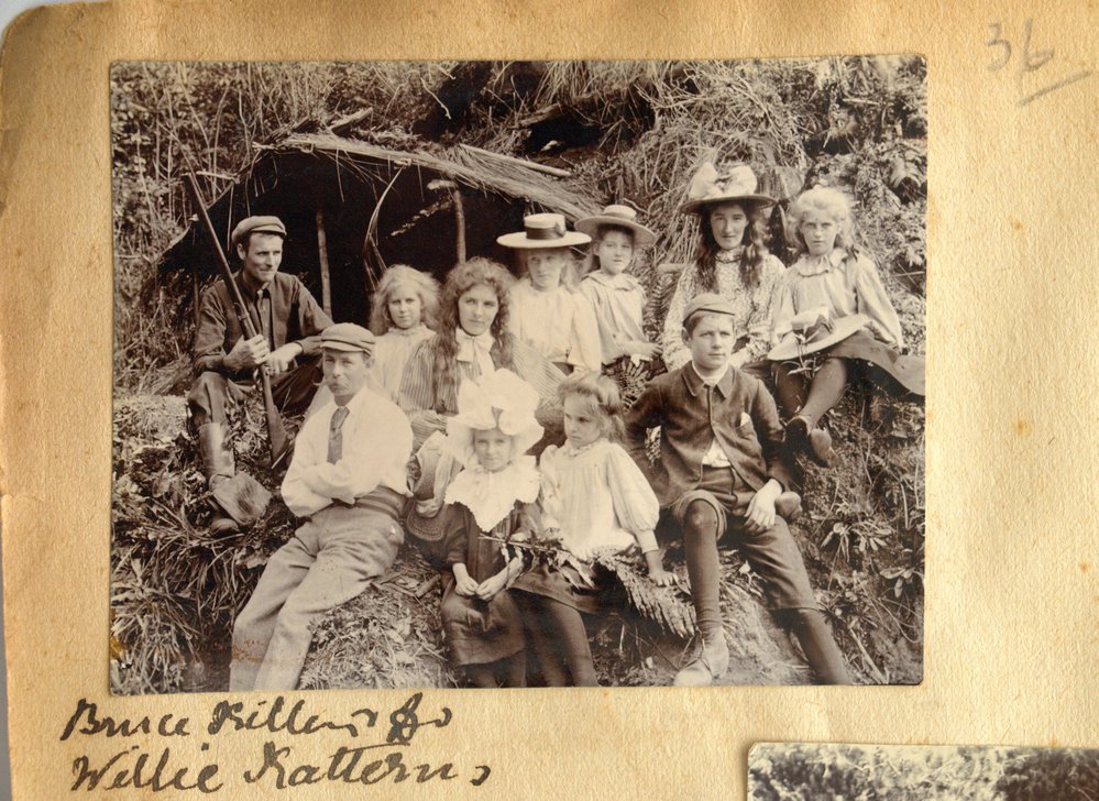 Picnic Party at Thompson's Track, Katikati.