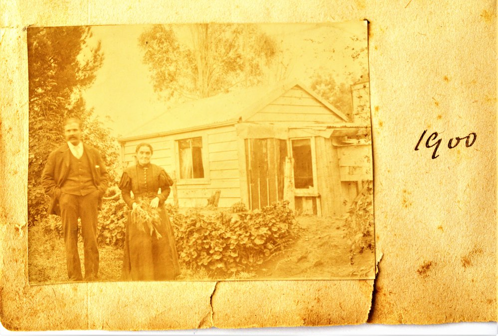 Don and Eliza McLean outside their home.
