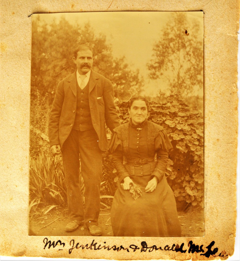 Mrs. Jenkinson (nee Mulgrew) and Mr. Donald McLean