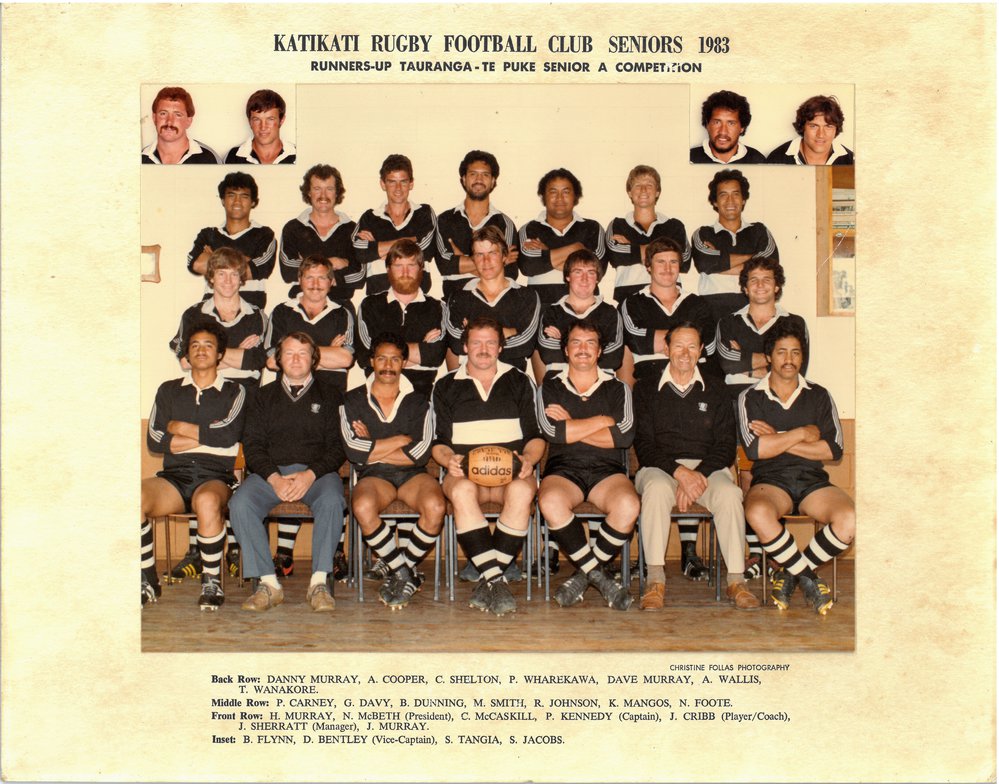 Katikati Rugby Football Club Seniors 1983