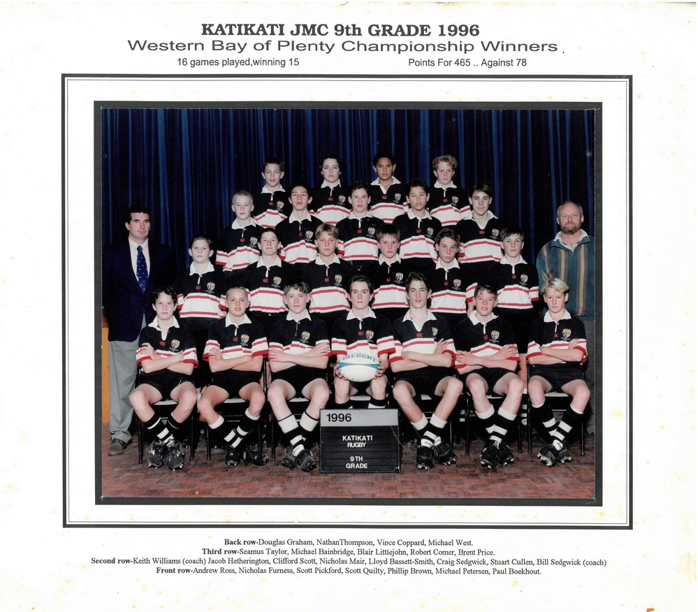 Katikati JMC 9th Grade 1996