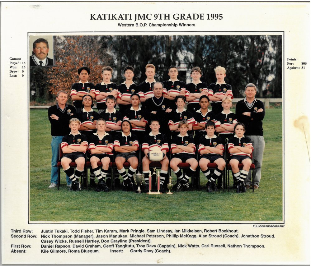 Katikati JMC 9th Grade 1995