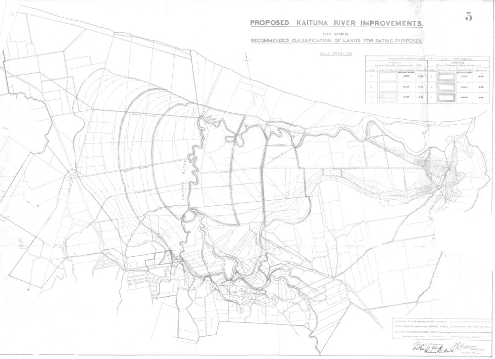 WBoP Kaituna River proposed improvements - Recommended classification of lands for rating purposes Sh 5 of 5 1925