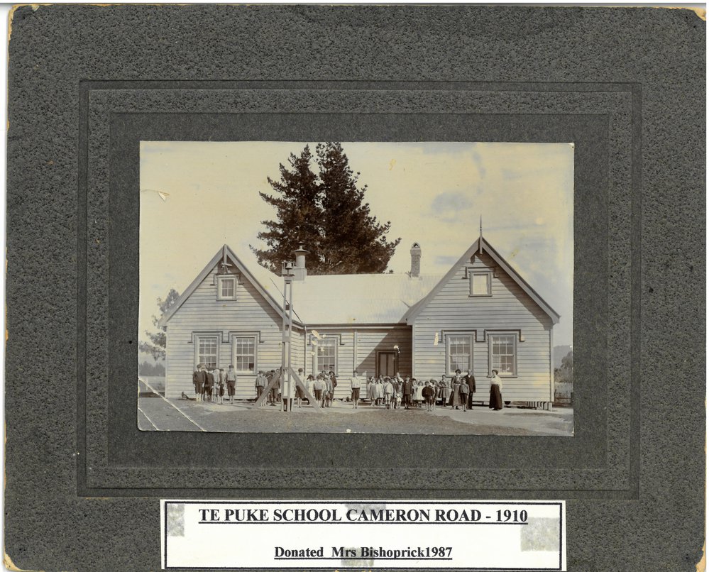 Te Puke District School 1910