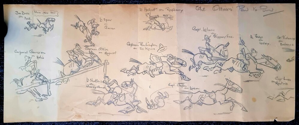 Officer's Point to Point (Cartoon)