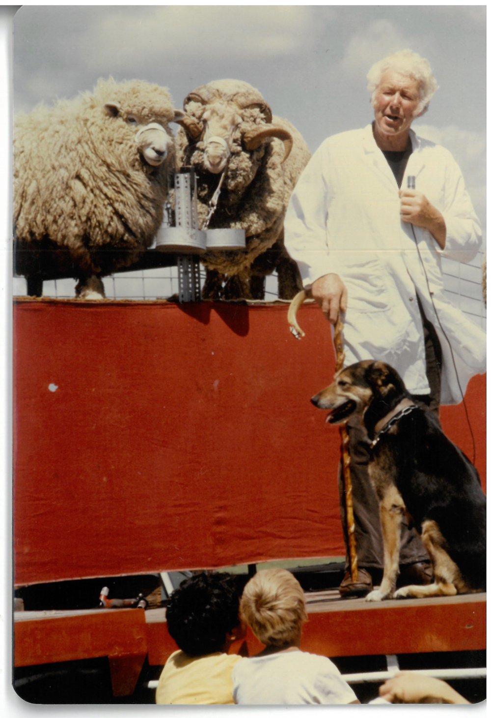 Ivan Bowen at the 1981 Te Puke Centennial celebrations