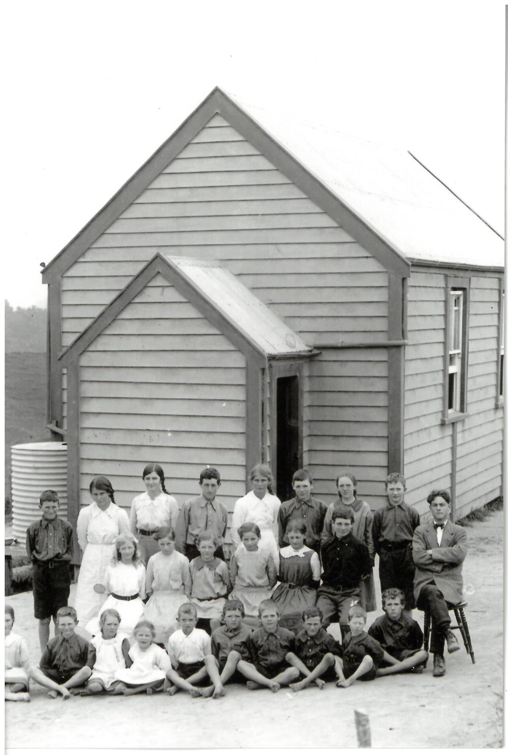 Te Ranga Hall School c1915