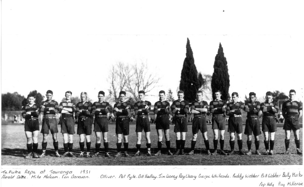 Te Puke Rugby Reps at Tauranga