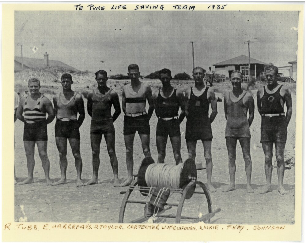 Te Puke Life Saving Team 1935