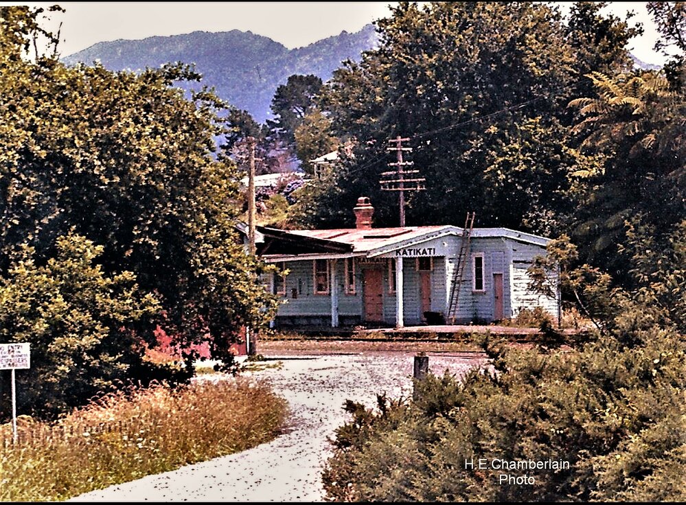 Katikati Railway Station.