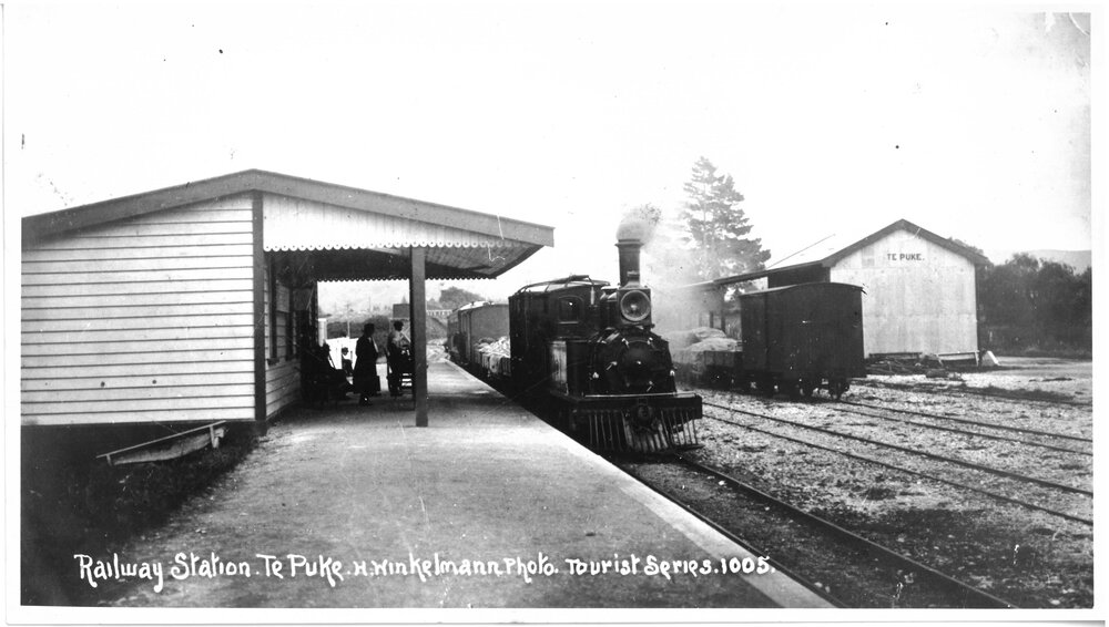 Te Puke railway station