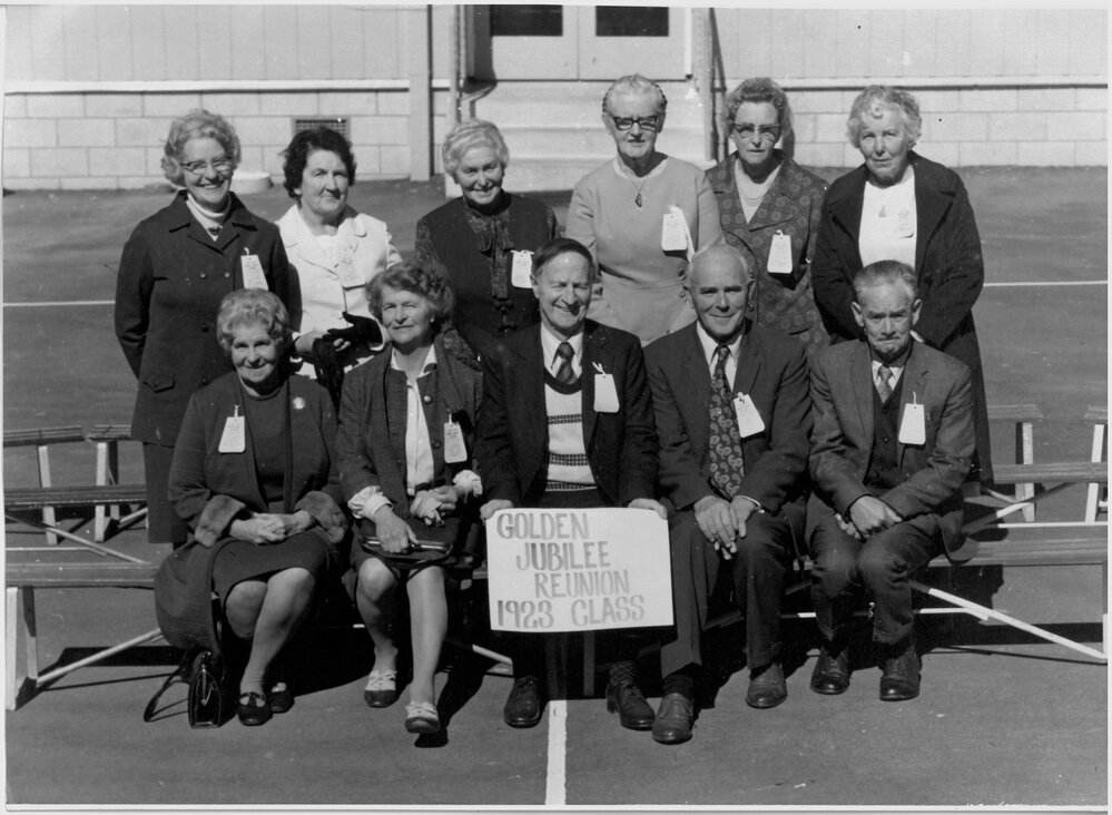 Te Puke District High School class of 1923