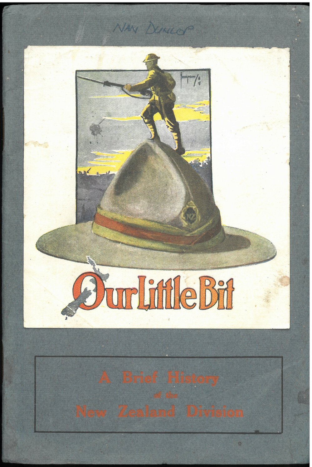 Our Little Bit : a brief history of the New Zealand Division