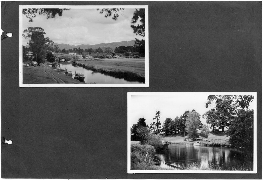 A page from a photo album