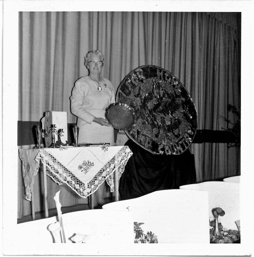 Betty Miller - President of Tauranga Federation of Country Women's Institutes