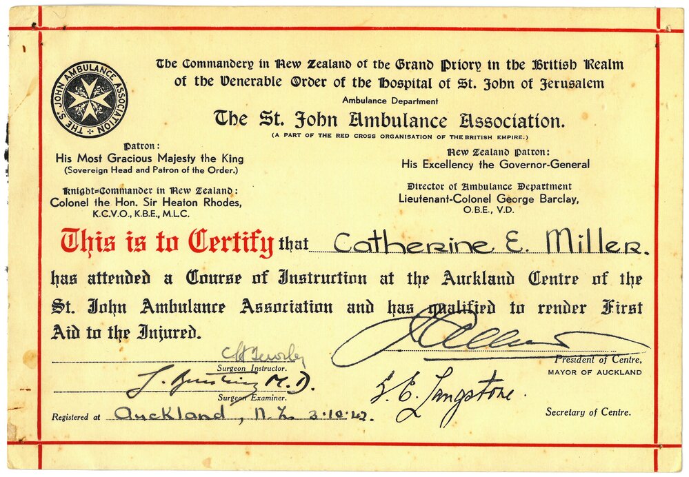 The St. John Ambulance Association