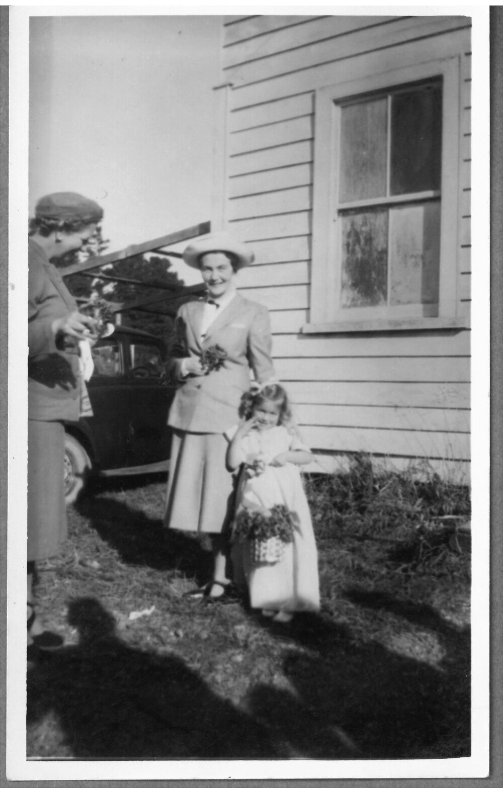 Hildegaard Burstein at a wedding
