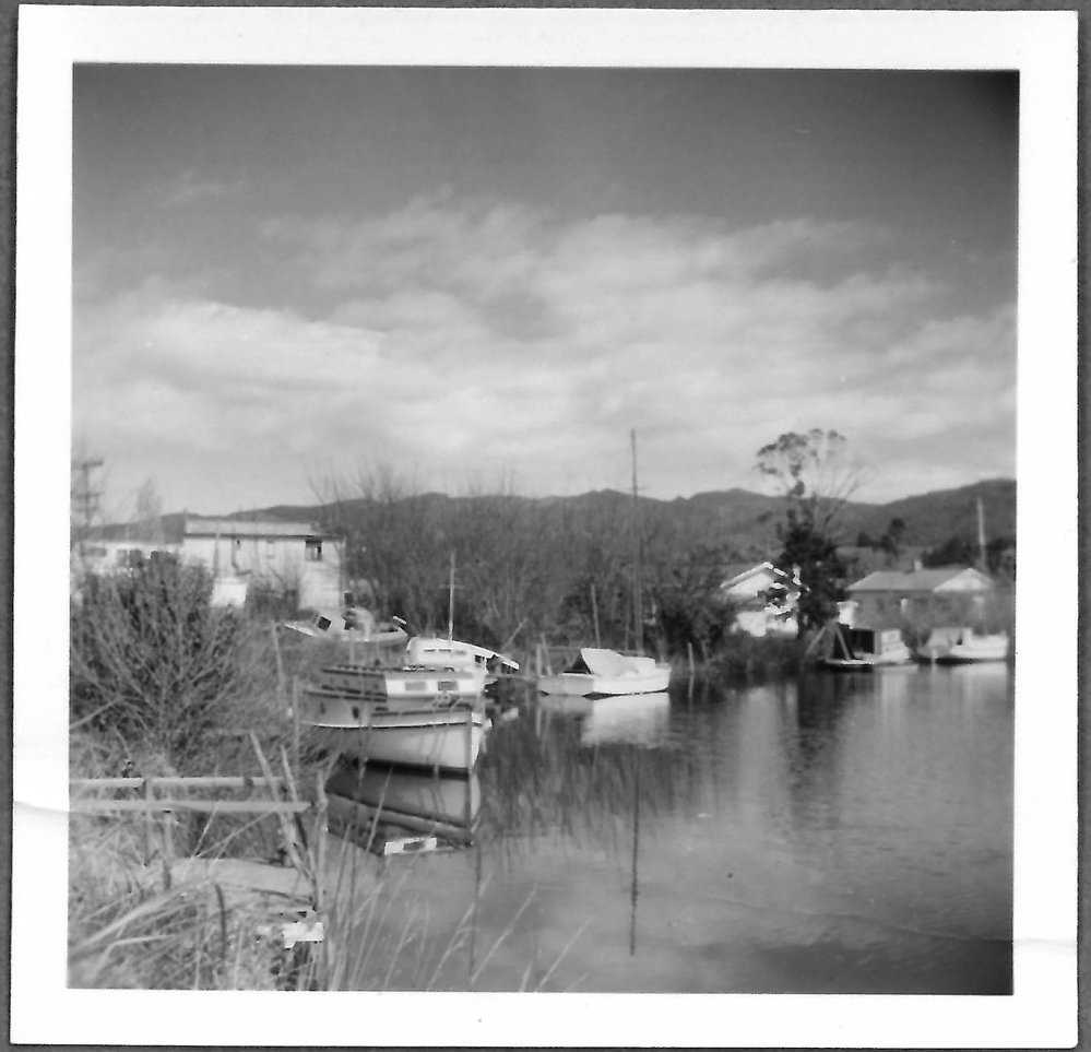 Boats along the Uretara River.