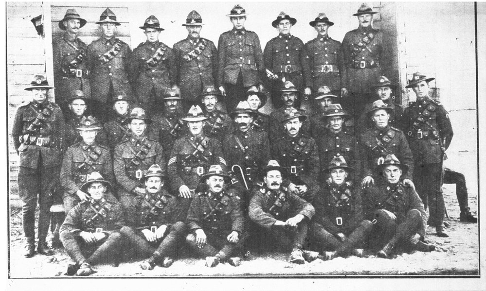 The Te Puke Volunteers in Egypt.