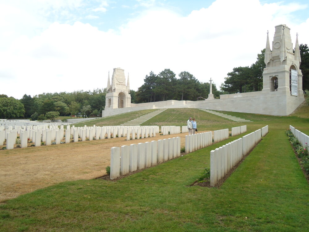 Commonwealth War Cemetery at Etaples, France