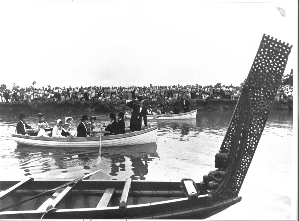 Two worlds collide on the Uretara River
