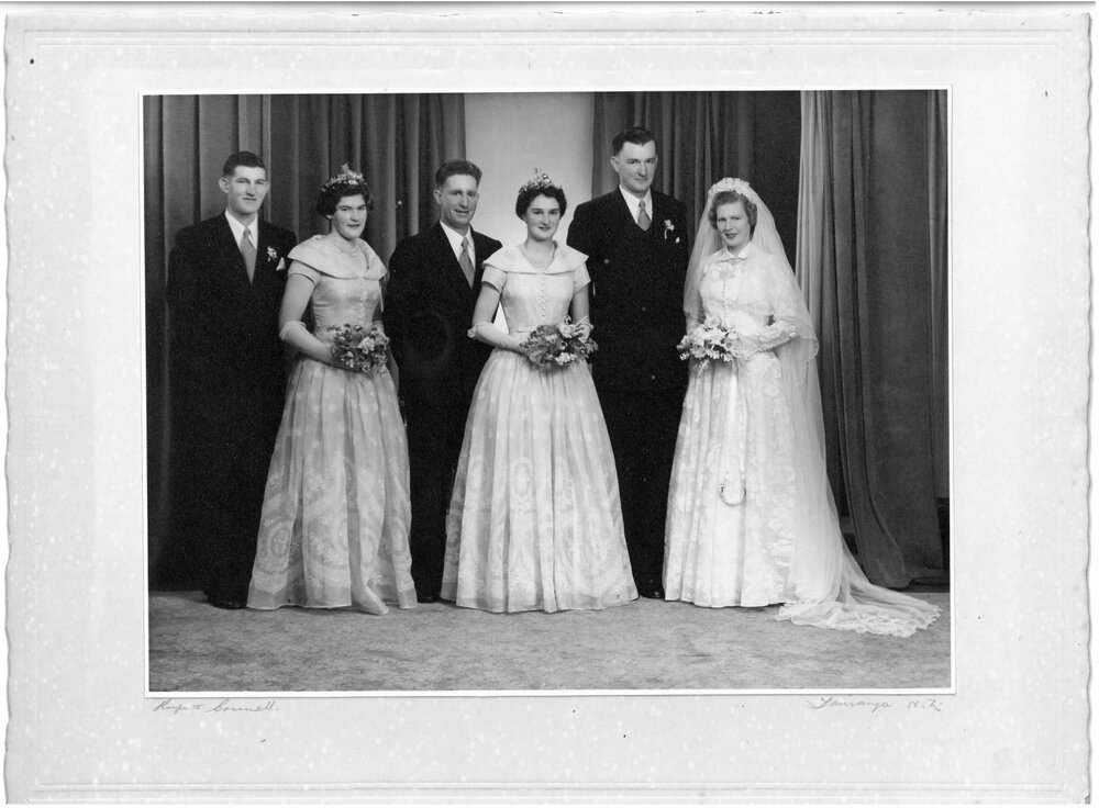 Norman Mikkelsen and Marie Rimmer's wedding