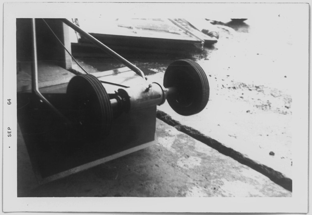 Wheels and bucket detail