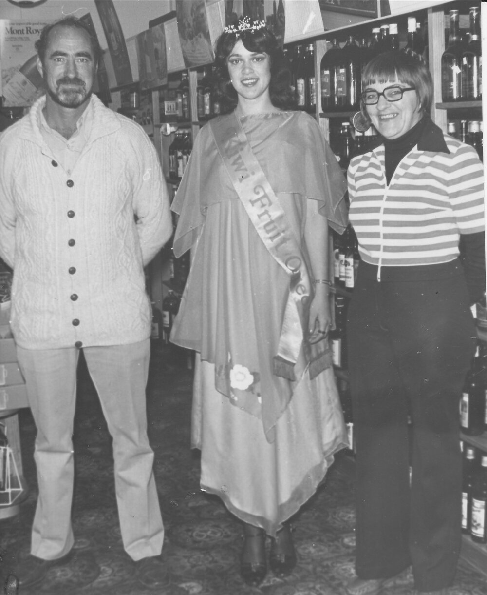 Andrea Earl, Kiwifruit Queen 1978