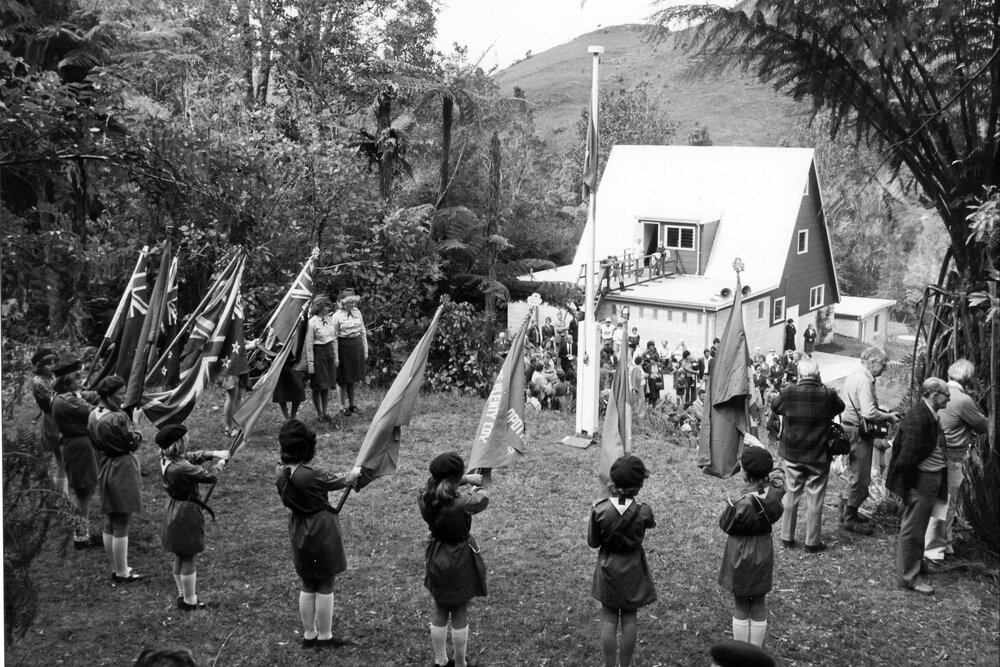 The official opening of Otawa Guide Lodge