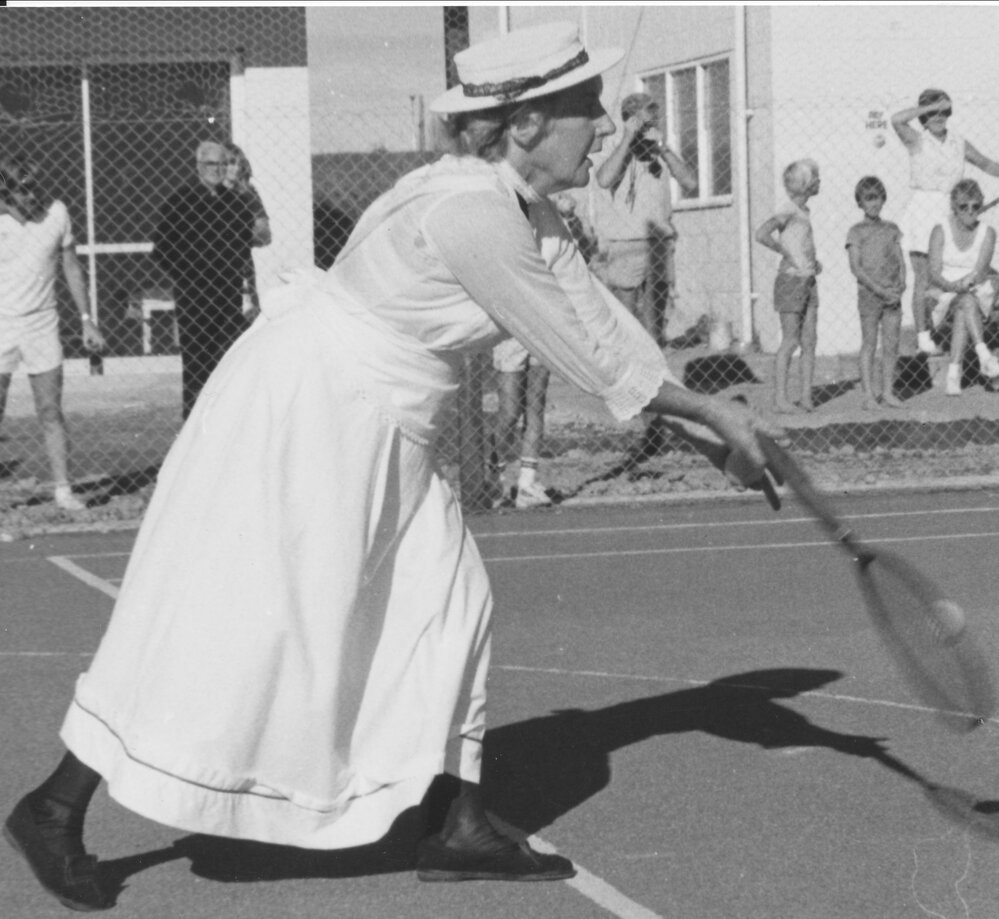 Te Puke centennial celebration tennis match