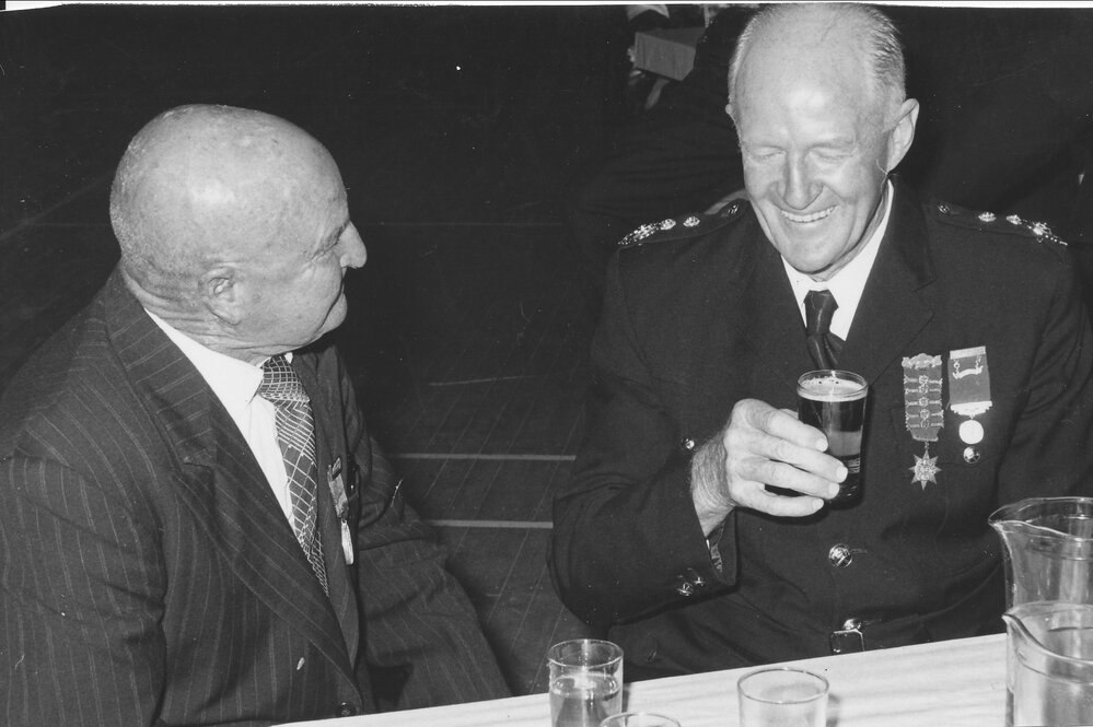 Bob Dunlop and Eric Gilmore of Te Puke