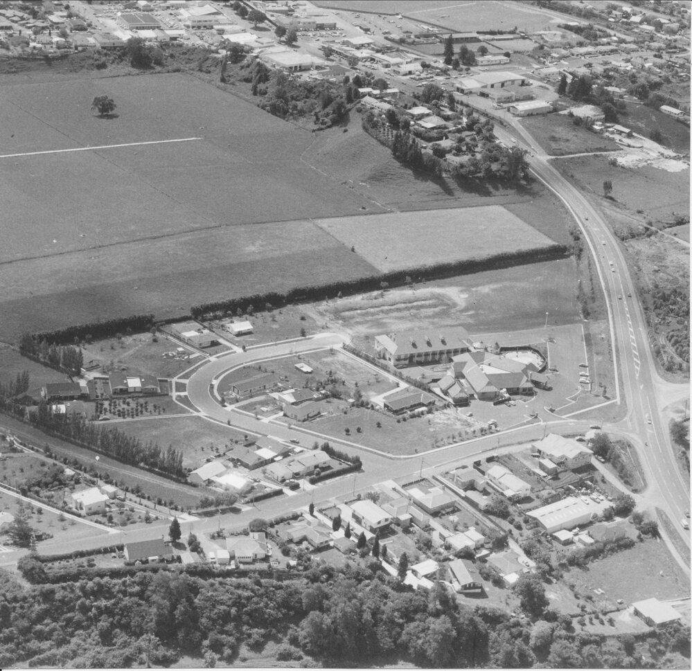 Te Puke Country Lodge from the air
