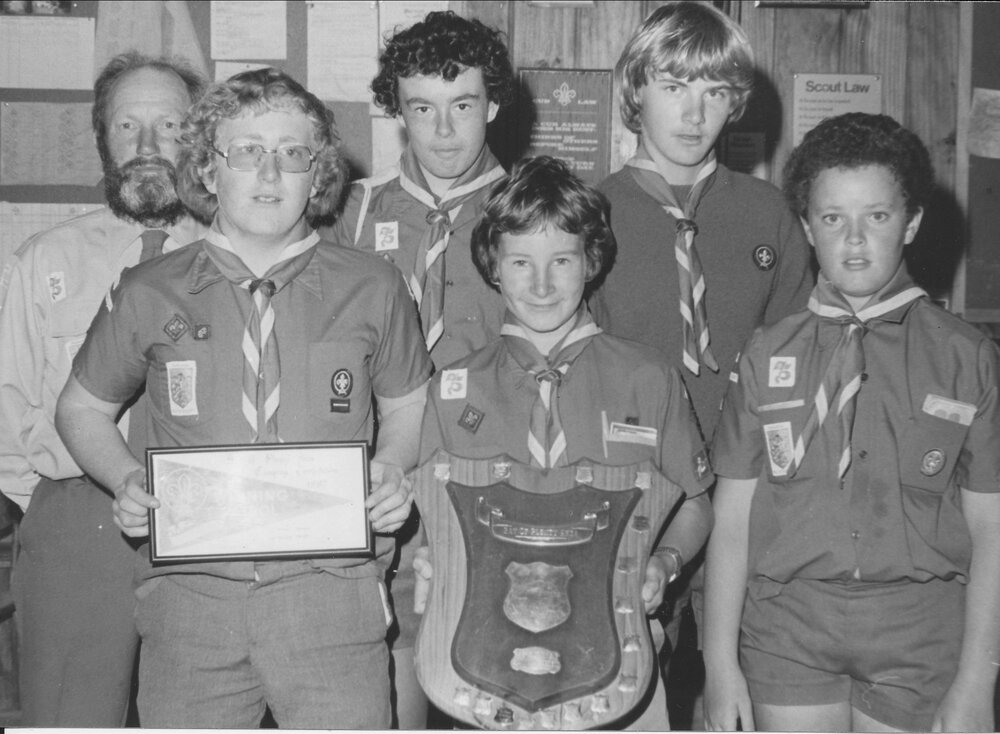 Scouts with awards, Te Puke