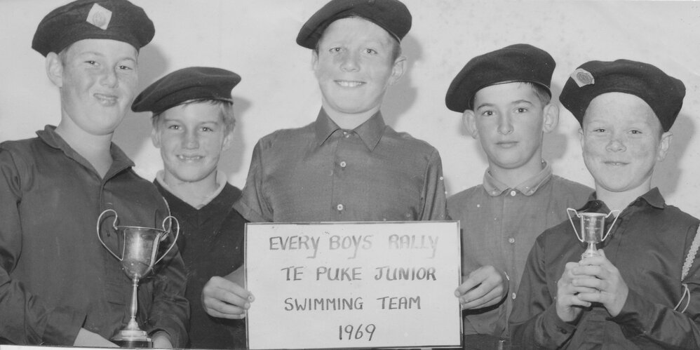 Every Boys Rally swimming team, Te Puke
