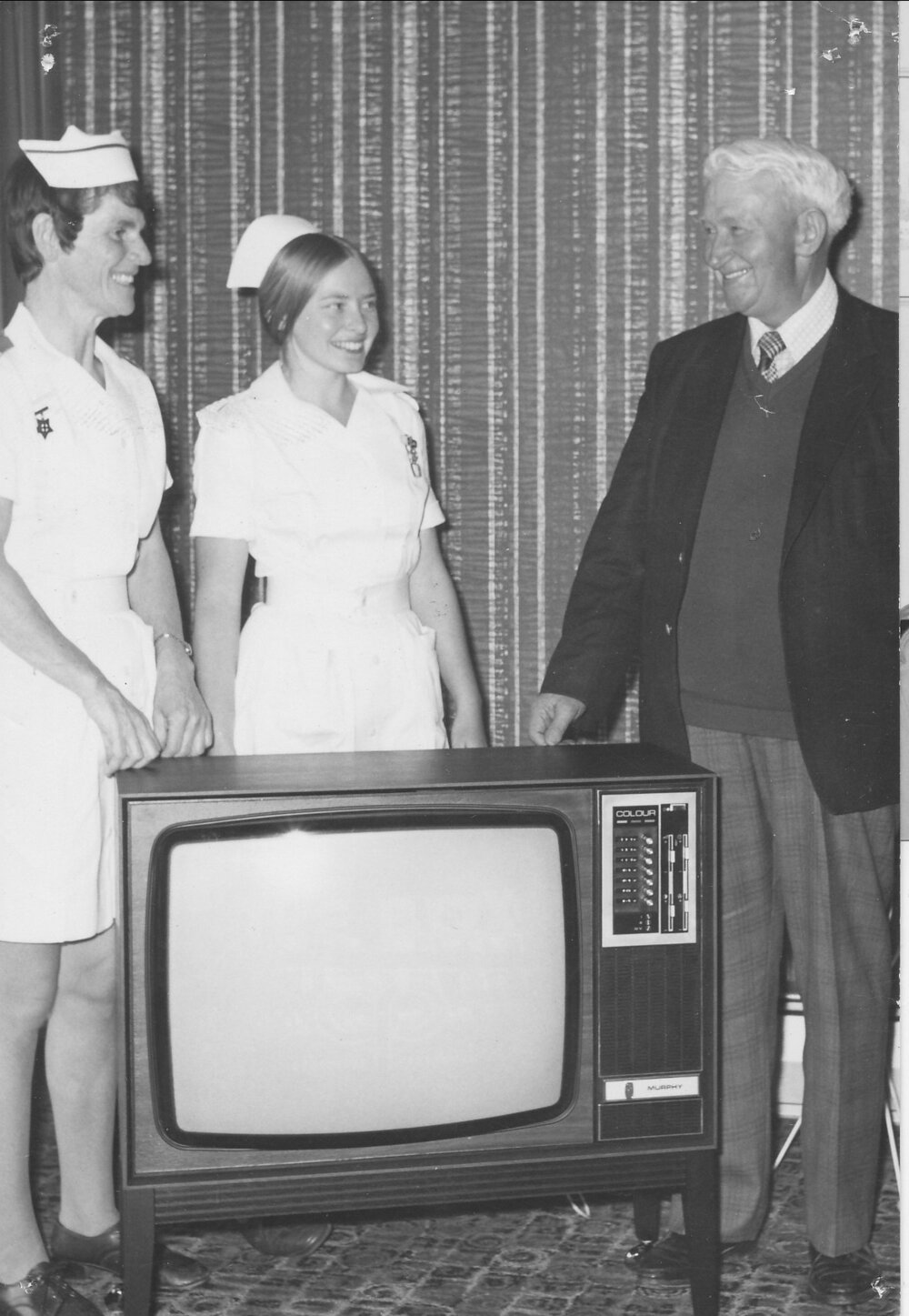 Presentation by Jack Gulliver to Children's Ward, Tauranga Hospital