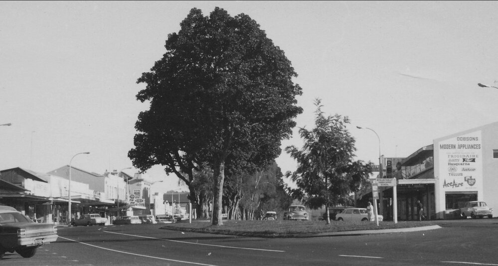 A view of Te Puke CBD