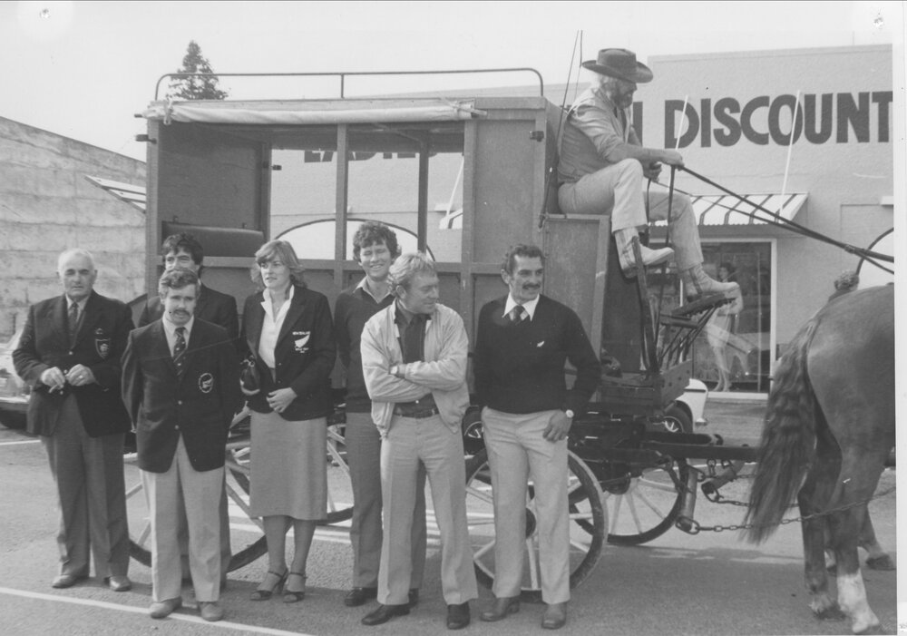 The mail coach at Te Puke
