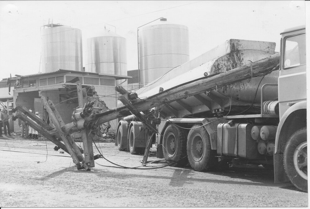 Accident at the Bay of Plenty Dairy Company, Te Puke